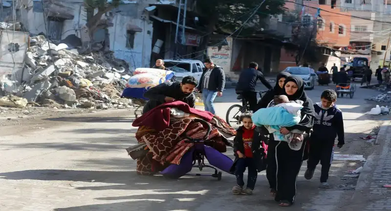 تهجير مواطنين فلسطينيين
