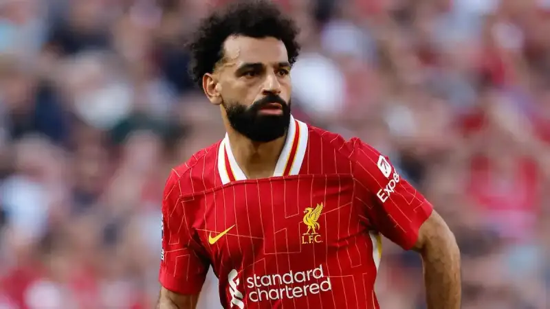 محمد صلاح لاعب ليفربول الإنجليزي