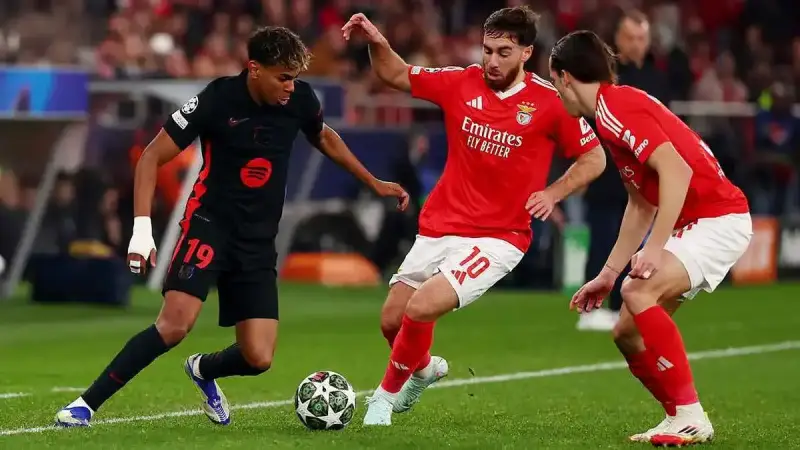 برشلونة ضد بنفيكا
