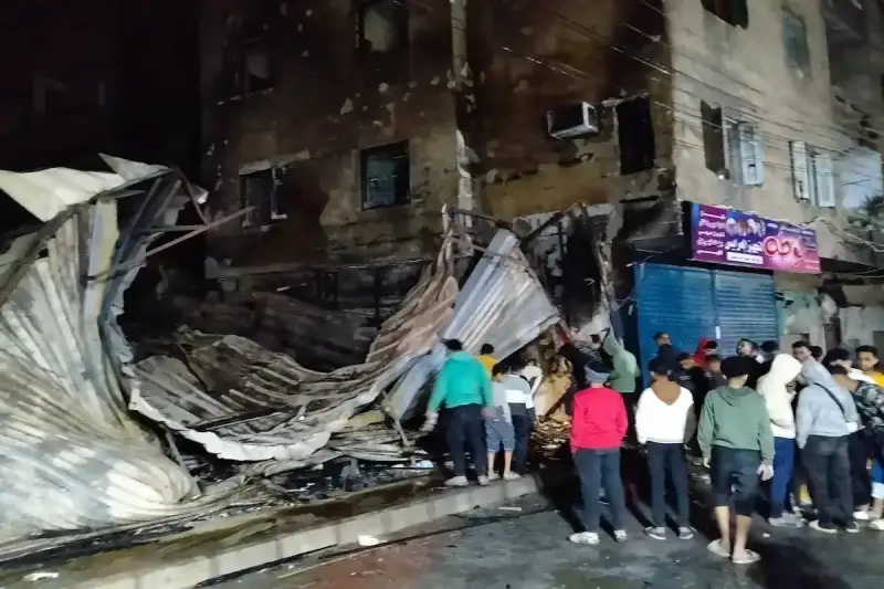 تفاصيل "حريق السناتر" في محافظة أسيوط المصرية