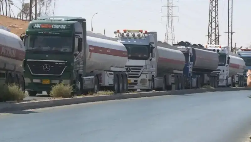 شحنات محملة بالغاز