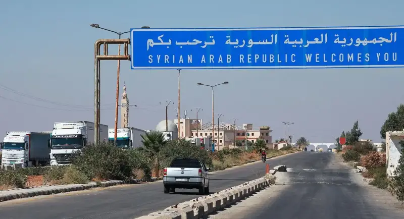الحدود الأردنية السورية