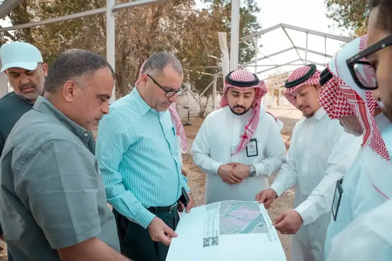 وفد الأوقاف الفلسطينية بالمشاعر المقدسة