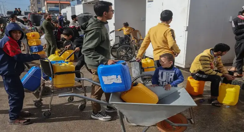 أزمة المياه في غزة