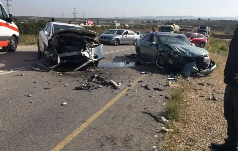 حادث سير في فلسطين