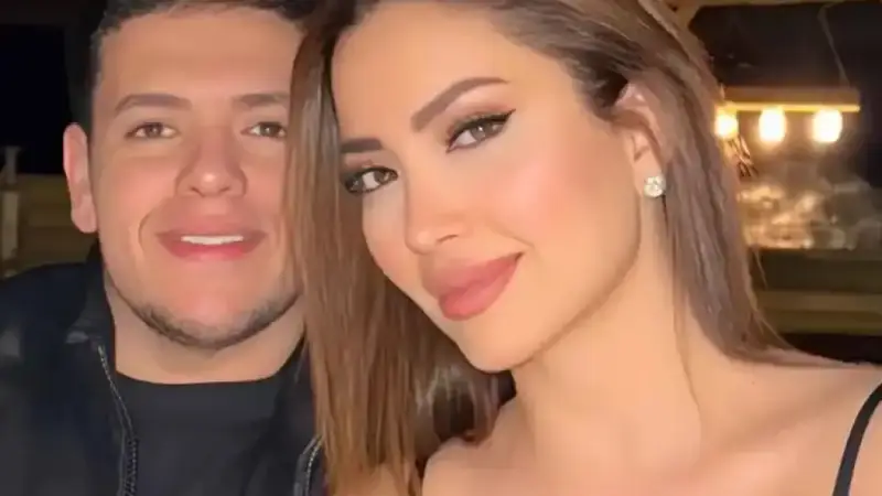 رجل الأعمال أحمد جوهر ونسرين طافش