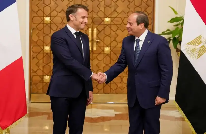 السيسي و ماكرون
