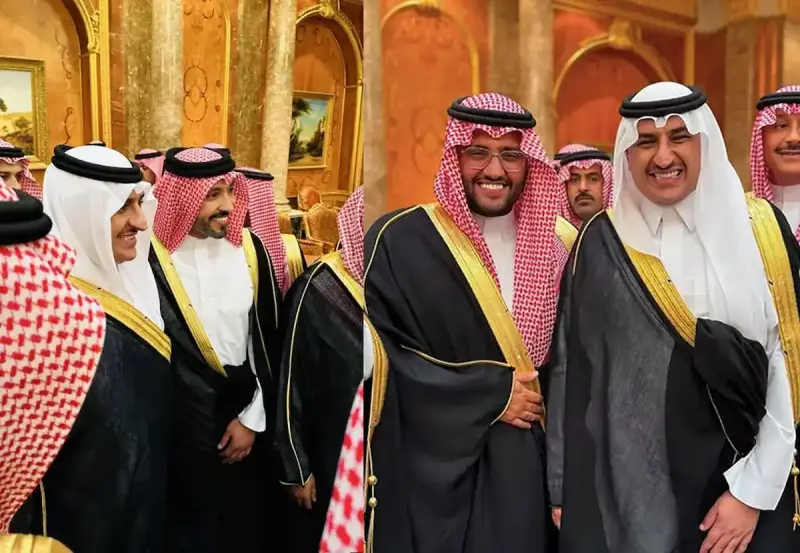 زفاف الأمير أحمد بن سلطان "سهم" والأميرة حصة يضيء سماء الرياض بحفل ملكي استثنائي