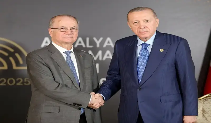 رئيس الحكومة الفلسطينية مع أردوغان