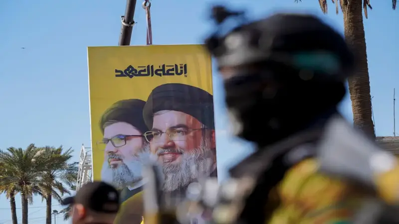 صورة الأمين العام لحزب الله السابق حسن نصر الله