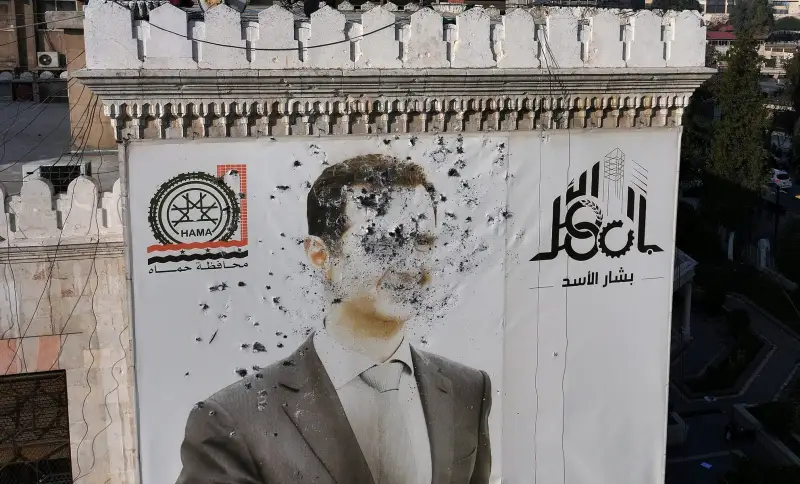 صورة الرئيس السابق بشار الأسد