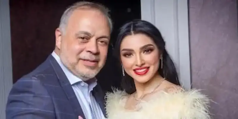 الفنان المصري أشرف زكي وزوجته روجينا