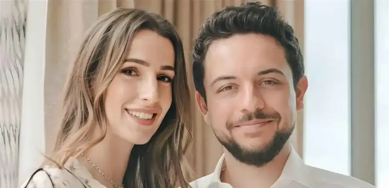 الأمير الحسين والأميرة رجوة