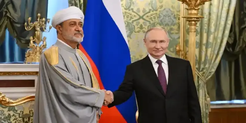 بوتين وسلطان عمان