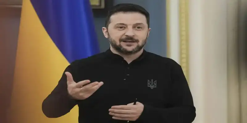 الرئيس الأوكراني فولوديمير زيلينسكي