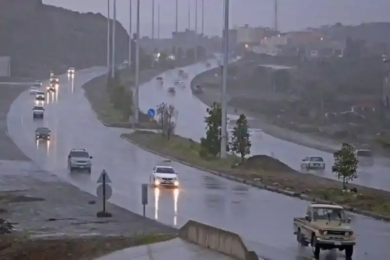 أمطار رعدية في السعودية