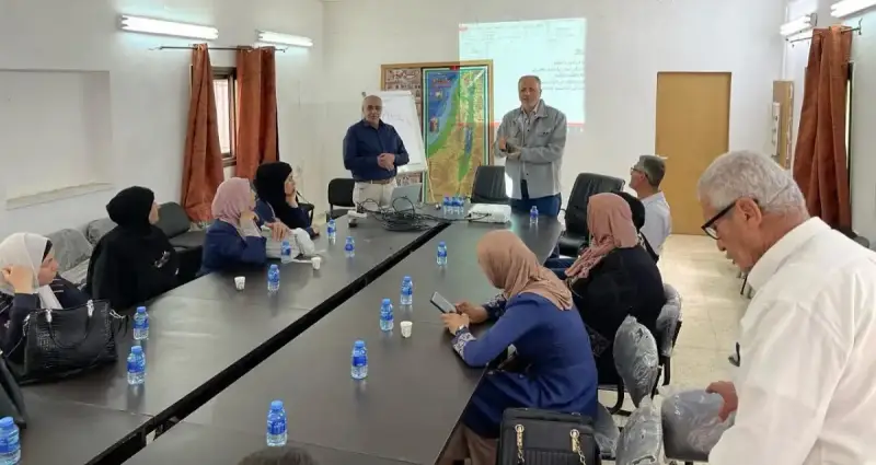 دورات تدريبية لمزارعي نابلس