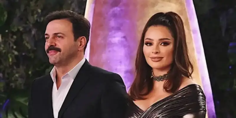 الفنان السوري تيم حسن وزوجته وفاء الكيلانس