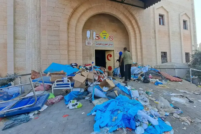 الأوضاع الصحية في قطاع غزة