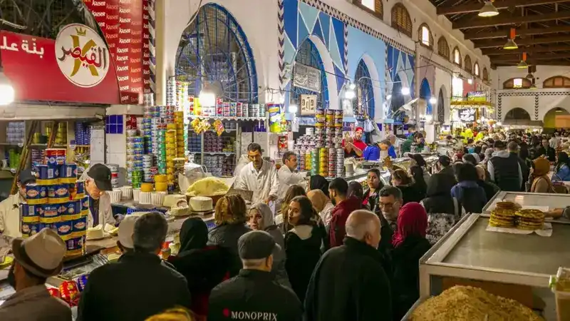 أحد الأسواق في تونس