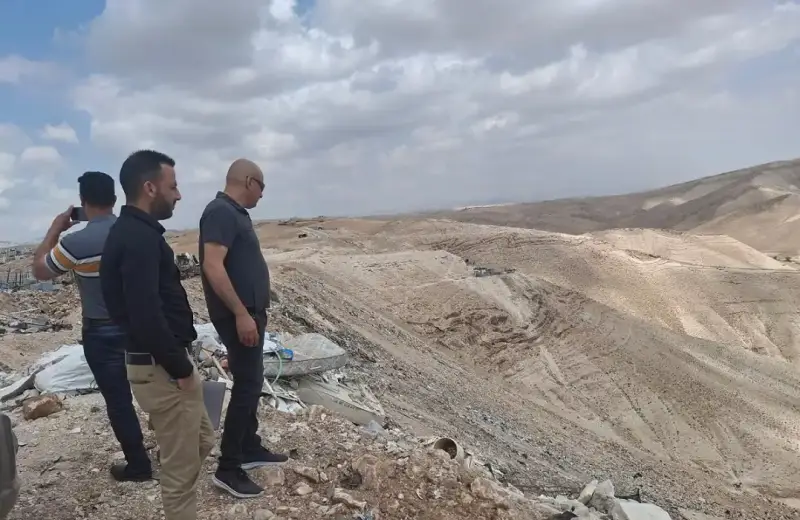 إغلاق مكب عشوائي في بلدة العبيدية