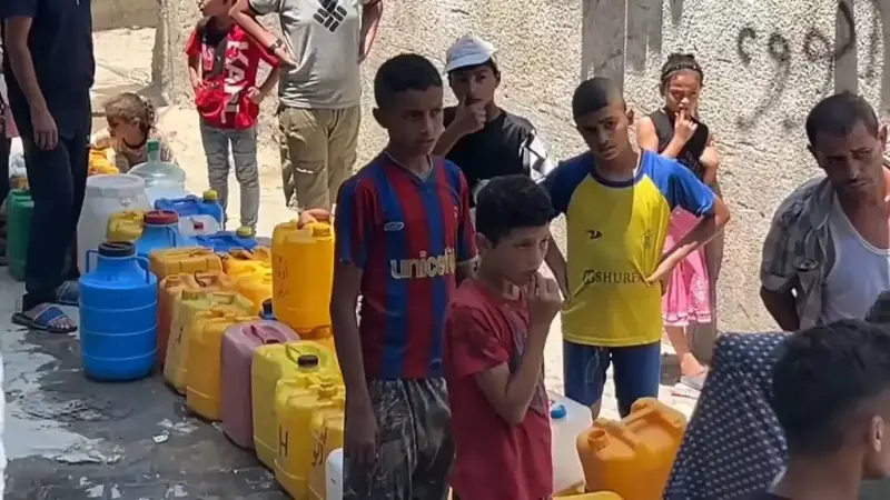 أزمة المياه في غزة