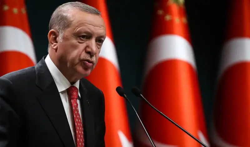 الرئيس التركي رجب طيب إردوغان