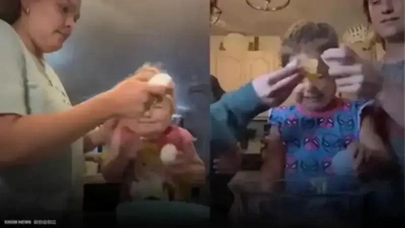 محاكمة أمًا كسرت بيضة على جبهة ابنتها