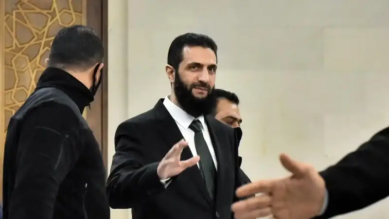 الرئيس السوري أحمد الشرع