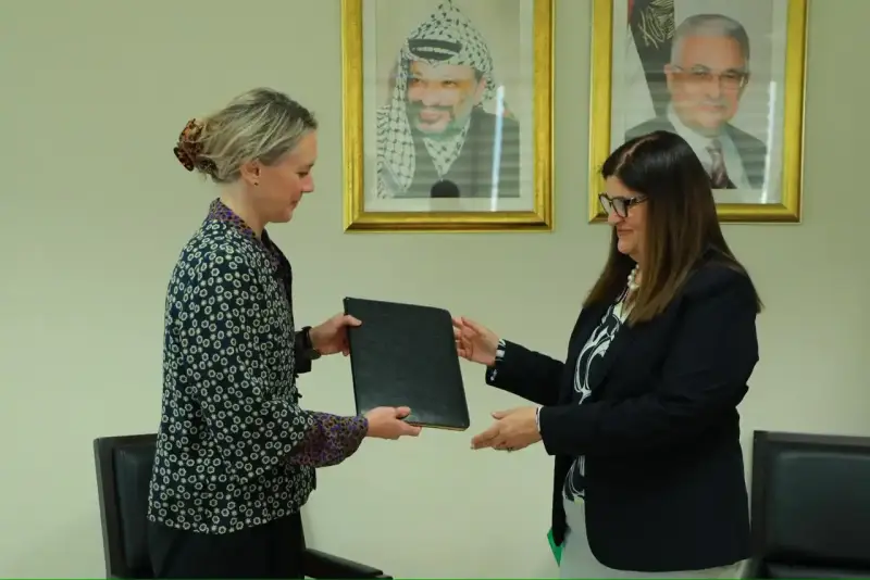 وزيرة الخارجية الفلسطينية