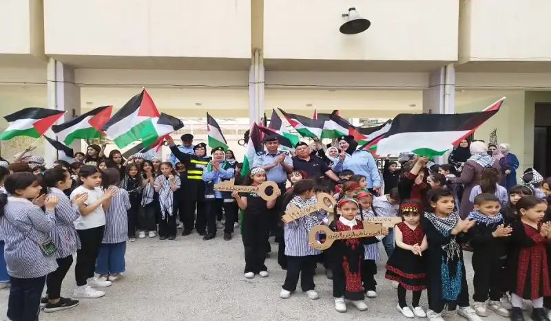 الشرطة الفلسطينية تشارك بفعاليات في ذكرى النكبة