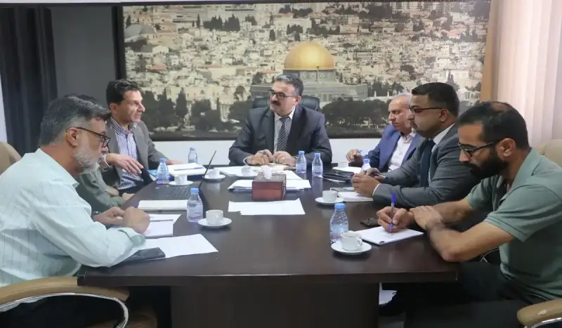 لقاء زراعة فلسطين ووفد الاتحاد الأوروبي