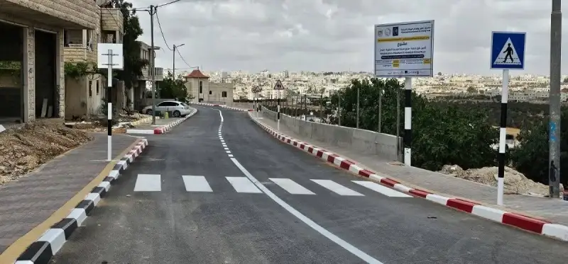 شارع مدرسة الحديدية الجنوبي في الكرمل
