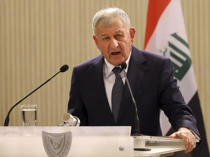 الرئيس العراقي عبد اللطيف رشيد