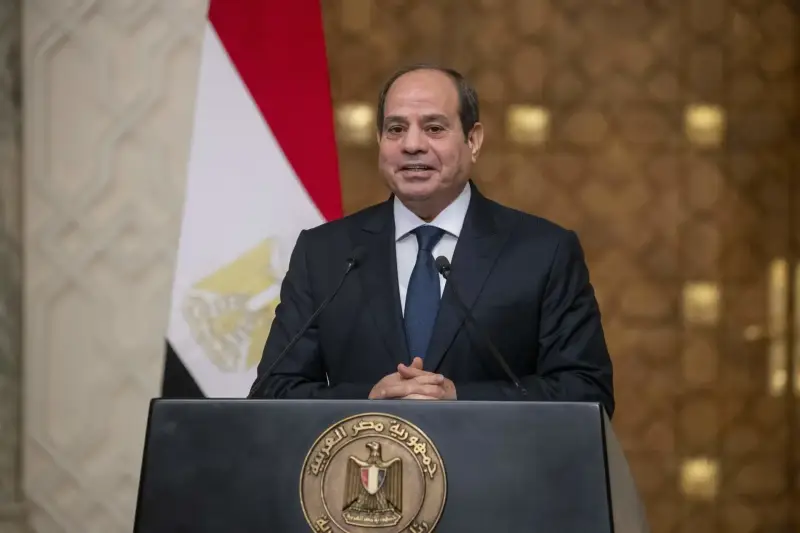 الرئيس المصري عبد الفتاح السيسي
