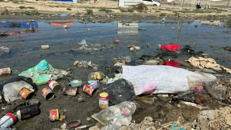 الصرف الصحي في غزة