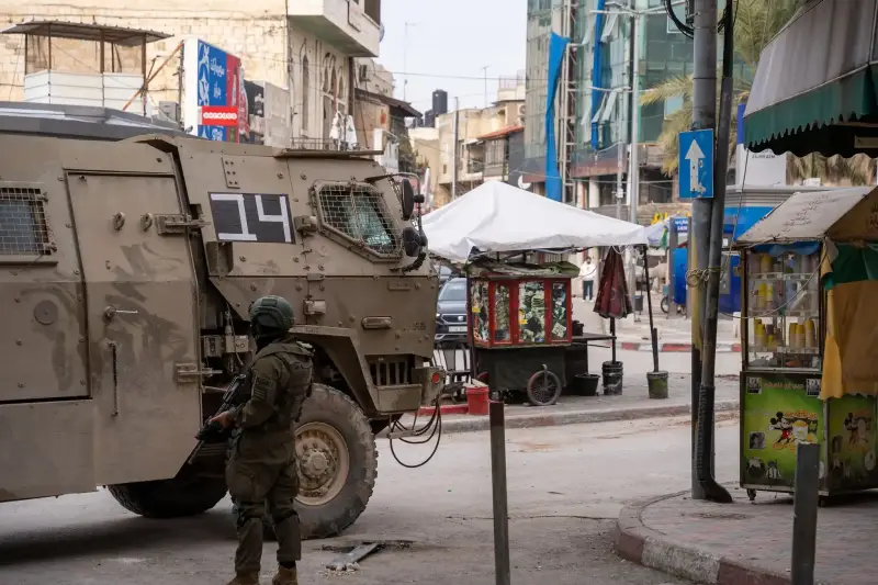 الجيش الإسرائيلي في طولكرم