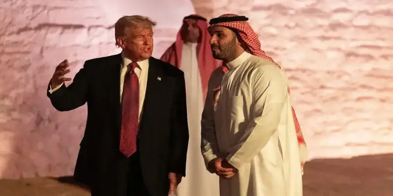 الرئيس ترامب وولي العهد السعودي