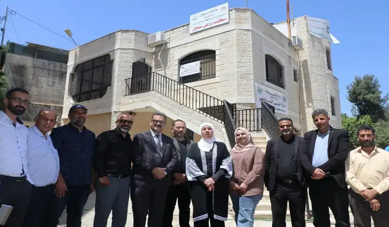 افتتاح مكتب زراعي ببلدة سنجل