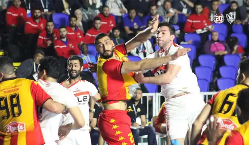 الزمالك والترجي في كرة اليد