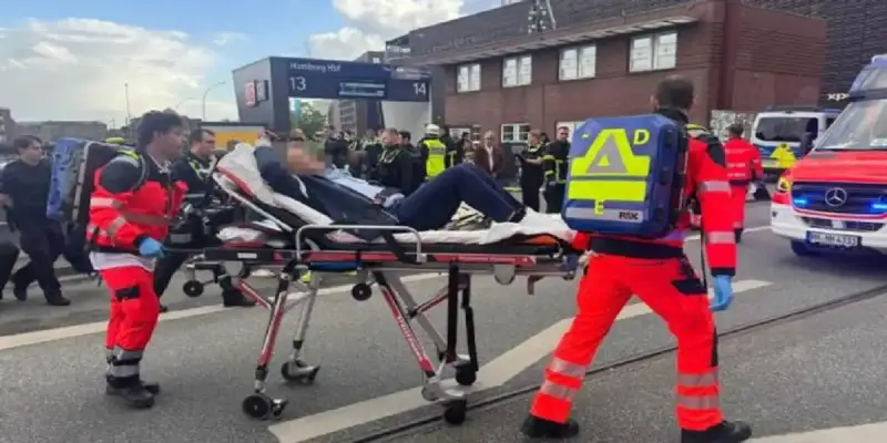 حادث طعن في محطة قطارات هامبورج