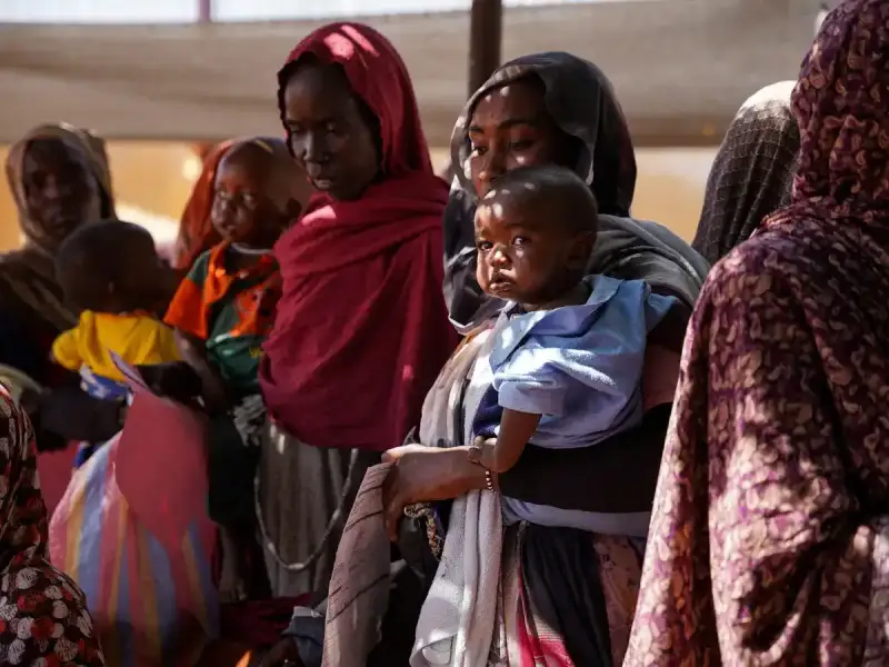 الإصابة بالكوليرا في السودان
