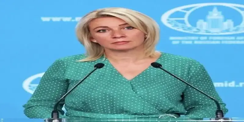 ماريا زاخاروفا  المتحدثة باسم وزارة الخارجية الروسية