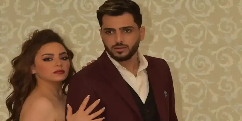 الفنانة المصرية إلهام عبد البديع وطليقها