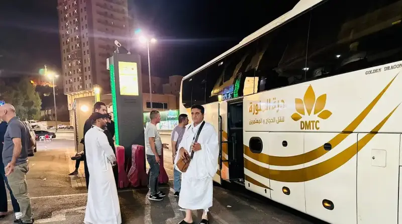 حجاج فلسطين يصلون مكة