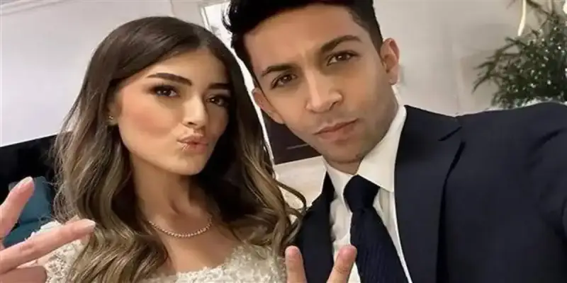 الفنان المصرية ليلي زاهر وزوجها هشام زاهر