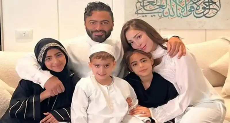 جراحة نجل تامر حسني