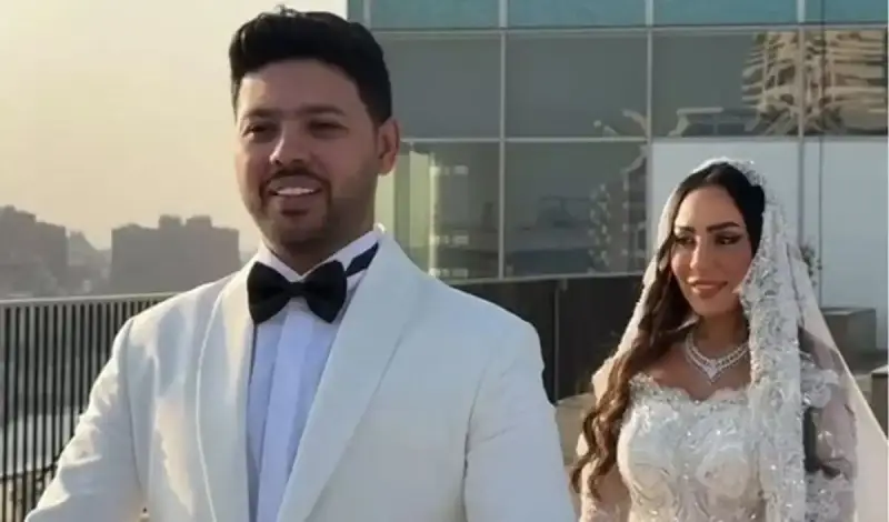 زفاف المطرب محمد شاهين