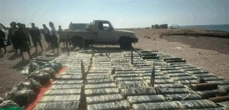 شحنة صواريخ وذخائر مهربة