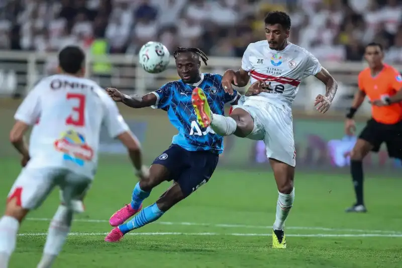 نتيجة مباراة الزمالك وبيراميدز